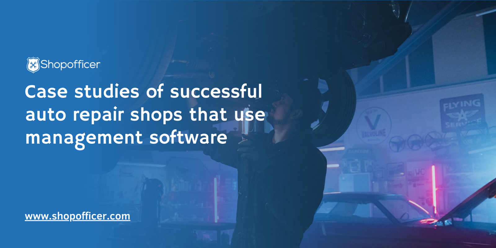 Case studies of successful auto repair shops that use management software