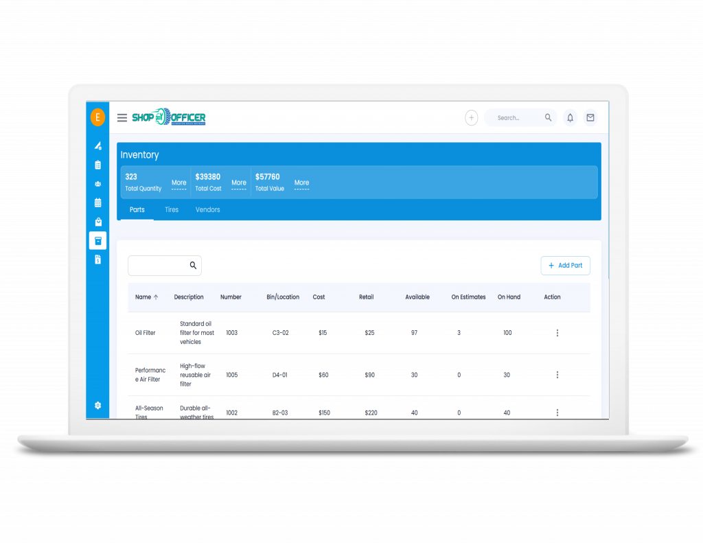Inventory management Shopofficer inventory management
