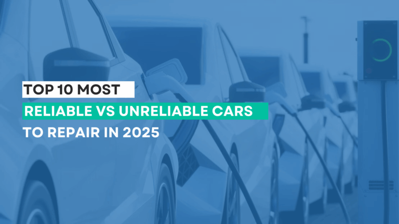 most reliable and unreliable cars to repair 2025